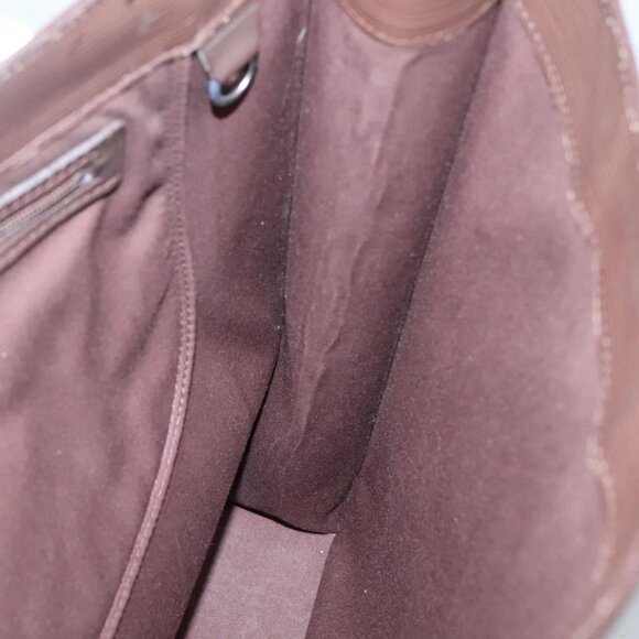 LOUIS VUITTON Epi Sac Plat Hand Bag Mocha - Picture 14 of 16